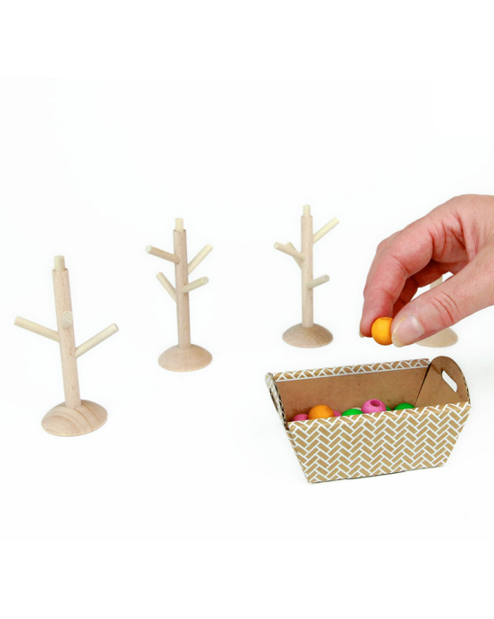 Milaniwood Ξύλινο επιτραπέζιο παιχνίδι “Το παιχνίδι των εποχών” ΜΙL-GSΤ0-001