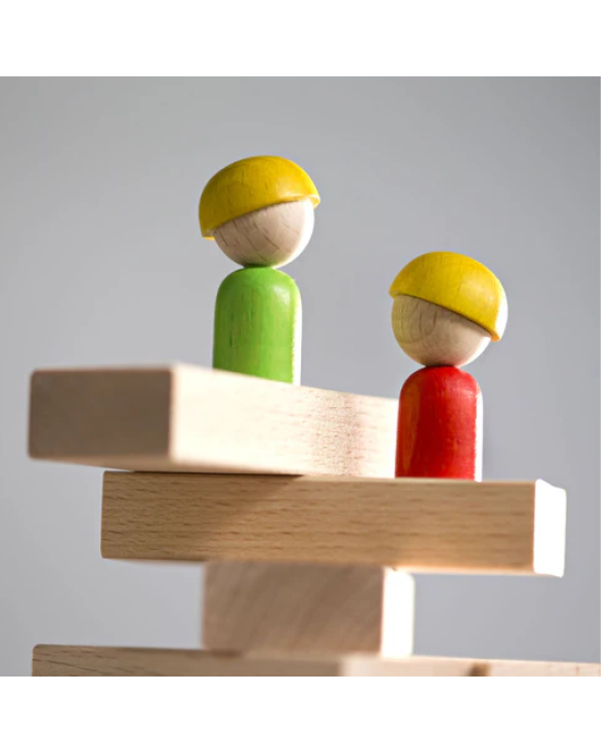 Milaniwood Ξύλινο επιτραπέζιο παιχνίδι Τρελό Παλάτι MIL-CZPX-001