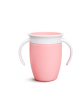 Munchkin εκπαιδευτικό κύπελλο Miracle 360° Trainer Cup 207ml ροζ 12272