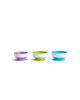 Munchkin Πολύχρωμα Μπωλ Φαγητού με Βεντούζα 6m+ Blue/Purple 3τμχ 1107502