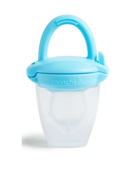 Munchkin Πιπίλα Δοκιμής Φρέσκου Φαγητού Καπάκι γαλάζιο 11492b