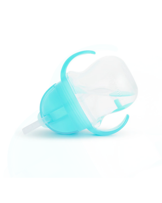 Munchkin Εκπαιδευτικό Ποτήρι Με Καλαμάκι και Με Βαρίδι Click Lock Tip & Sip Cup 207ml Μπλε 12257