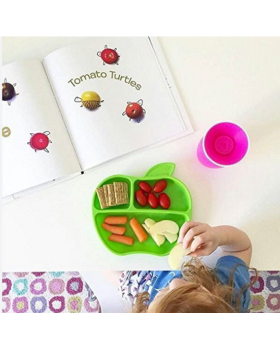 Munchkin Σετ 3 Μπολ σε σχήμα μήλου “Apple Plates” 6m+ 12102