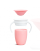 Munchkin εκπαιδευτικό κύπελλο Miracle 360° Trainer Cup 207ml ροζ 12272