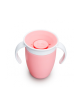Munchkin εκπαιδευτικό κύπελλο Miracle 360° Trainer Cup 207ml ροζ 12272