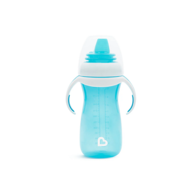 Munchkin  Gentle Transition Cup 9M+, Μεταβατικό Κύπελλο Μπλε- 300ml  90140