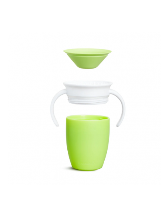 Munchkin Ποτηράκι εκπαιδευτικό Miracle 360˚ Trainer Cup πράσινο 12443