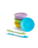 Μunchkin Μπολ Μεταφοράς 4τμχ. & Κουτάλι Σιλικόνης 2τμχ.12106