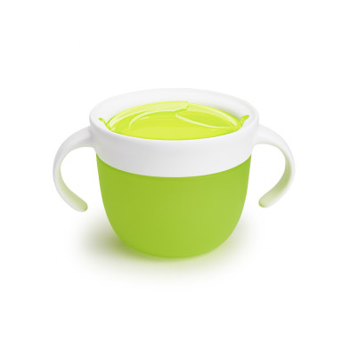 Munchkin Snack Ποτηράκι - Δοχείο Για Σνακ 12m+ Πράσινο 11401c