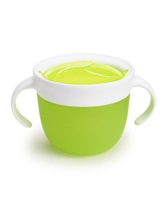 Munchkin Snack Ποτηράκι - Δοχείο Για Σνακ 12m+ Πράσινο 11401c