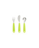 Munchkin Σετ μαχαίρι-πιρούνι-κουτάλι Πράσινο 12110g