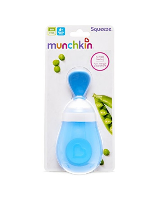 Munchkin Κουτάλι Ρυθμιζόμενης Ροής Squeeze Presser μπλε 12398-2