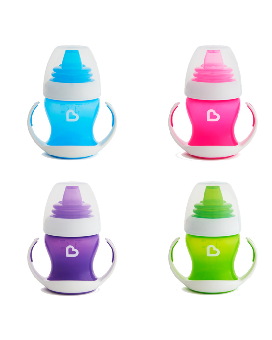 Munchkin Ποτηράκι Εκπαιδευτικό Munchkin Gentle First Cup μωβ 12550