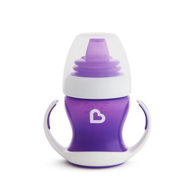 Munchkin Ποτηράκι Εκπαιδευτικό Munchkin Gentle First Cup μωβ 12550