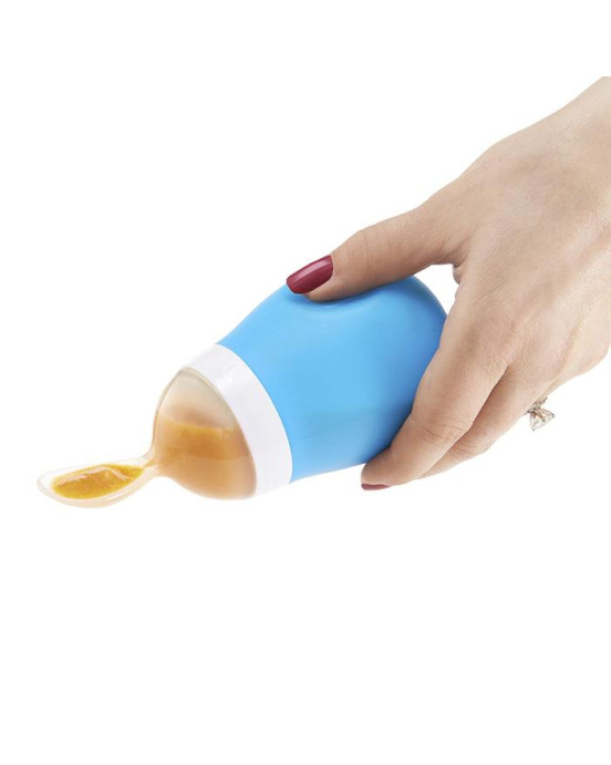 Munchkin Κουτάλι Ρυθμιζόμενης Ροής Squeeze Presser μπλε 12398-2