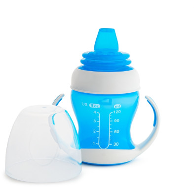 Munchkin Ποτηράκι Εκπαιδευτικό  Gentle First Cup μπλε 12549