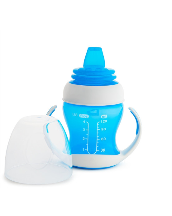 Munchkin Ποτηράκι Εκπαιδευτικό  Gentle First Cup μπλε 12549
