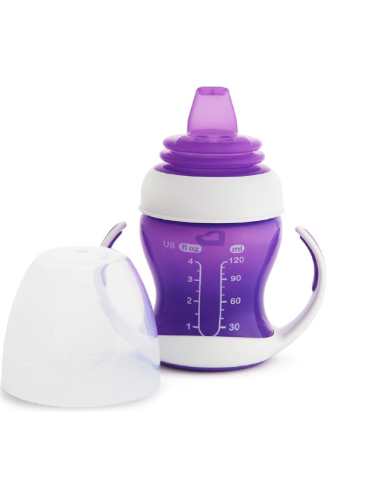 Munchkin Ποτηράκι Εκπαιδευτικό Munchkin Gentle First Cup μωβ 12550