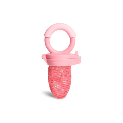 Munchkin  Διχτάκι Ταϊσματος 6Μ+ Pink Fresh Food Feeder Munchkin 11087-ροζ