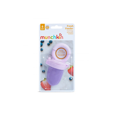 Munchkin Διχτάκι Ταϊσματος 6Μ+ Μωβ Fresh Food Feeder 11087 μωβ