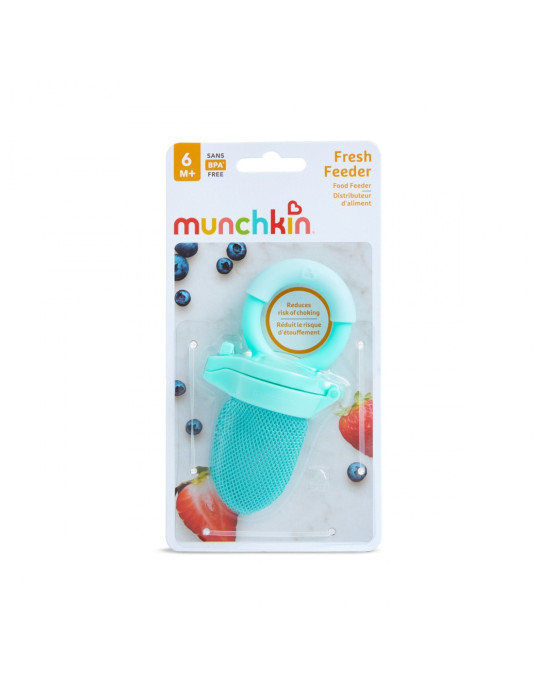Munchkin Διχτάκι Ταϊσματος 6Μ+ τυρκουάζ  Fresh Food Feeder Munchkin 11087-τυρκουαζ