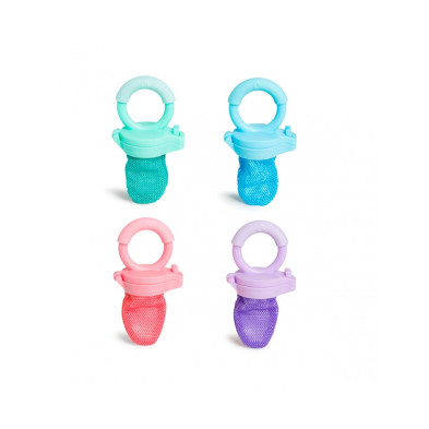 Munchkin  Διχτάκι Ταϊσματος 6Μ+ Pink Fresh Food Feeder Munchkin 11087-ροζ