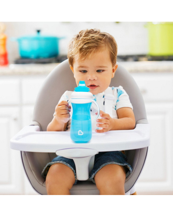 Munchkin  Gentle Transition Cup 9M+, Μεταβατικό Κύπελλο Μπλε- 300ml  90140