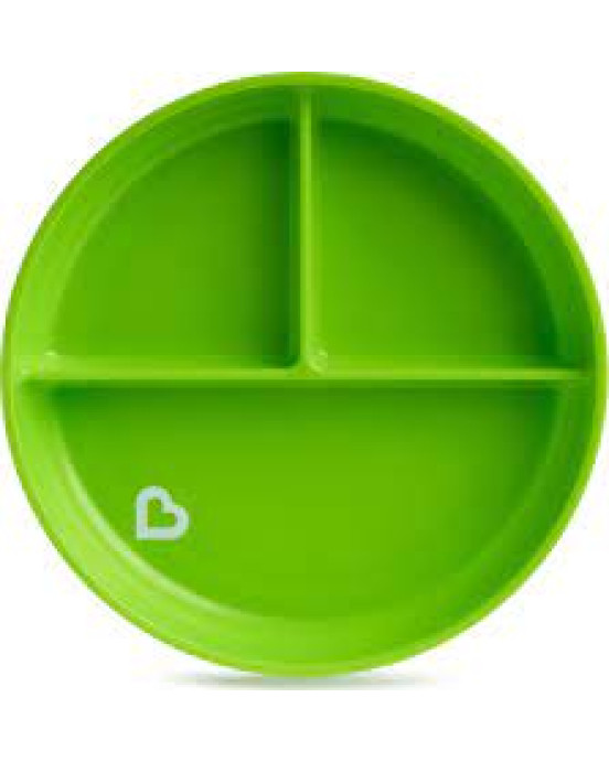 Munchkin Παιδικό Πιάτο με Βεντούζα  και χωρίσματα Λαχανί 11213-4