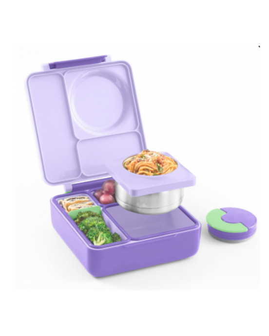 OMIEBOX δοχείο φαγητού - Θερμός Lilac Purple 66FC18 