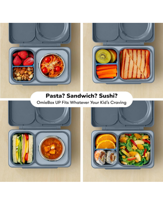 OmieBox® UP Δοχείο φαγητού -Θερμός Graphite OMUP09