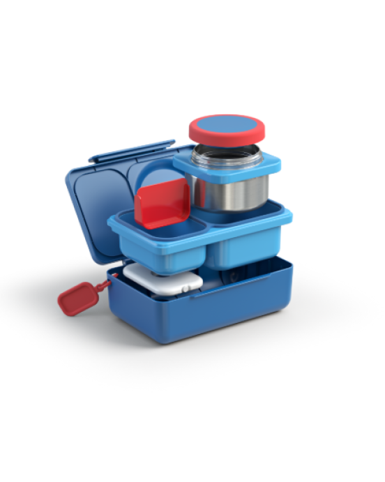 OmieBox® UP Δοχείο φαγητού -Θερμός Cosmic Blue OMUP05