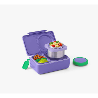 OmieBox® UP Δοχείο φαγητού - Θερμός Galaxy Purple OMUP08