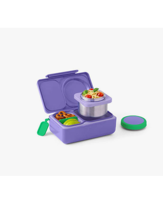 OmieBox® UP Δοχείο φαγητού - Θερμός Galaxy Purple OMUP08