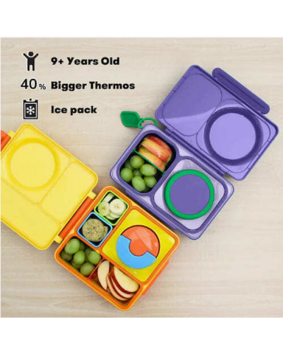 OmieBox® UP Δοχείο φαγητού - Θερμός Galaxy Purple OMUP08