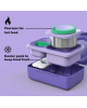 OmieBox® UP Δοχείο φαγητού - Θερμός Galaxy Purple OMUP08