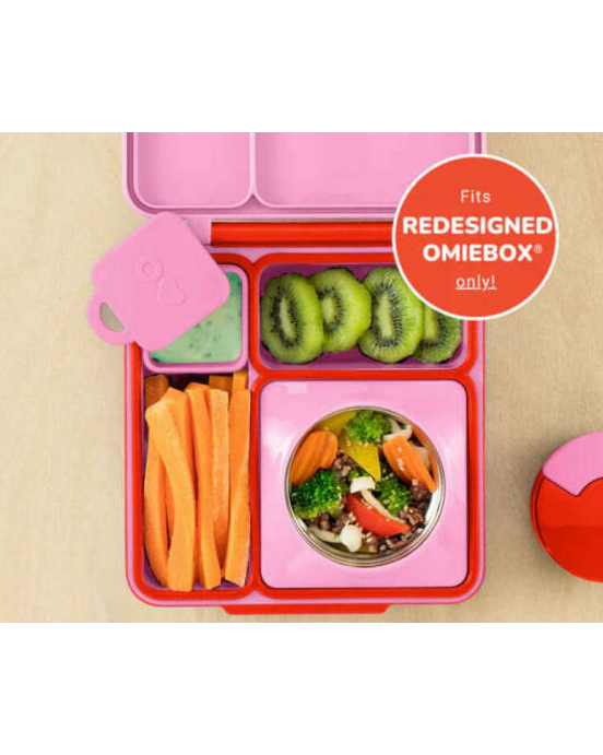 OmieBox  Σετ Ντιπάκια 2 τμχ Pink/Teal OMSILC301