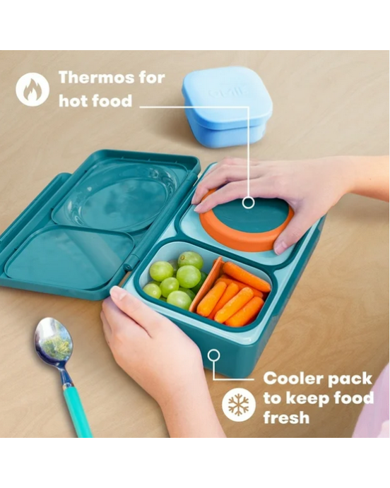 OmieBox® UP Φαγητοδοχείο -Θερμός Teal Green OMUP07