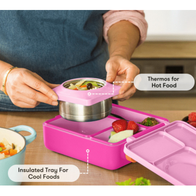 OMIEBOX δοχείο φαγητού - Θερμός Pixie Pink 66FC14