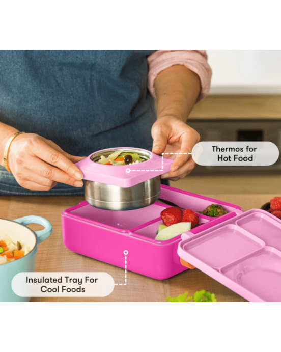 OMIEBOX δοχείο φαγητού - Θερμός Pixie Pink 66FC14