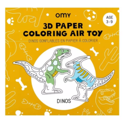 Omy 3D χαρτι ζωγραφικης δεινοσαυροι air toy REFAIR03