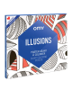 Αφίσα χρωματισμού Omy Illusions 70cm x 100cm POS64