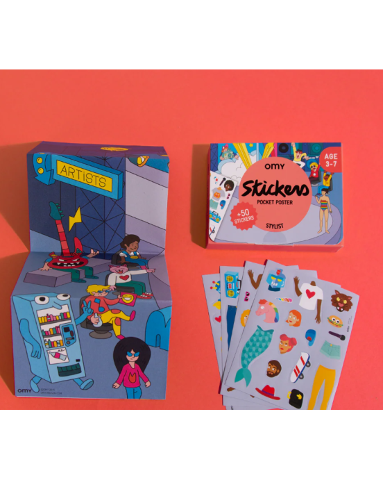 Omy stickers decor pocket COSTIK03