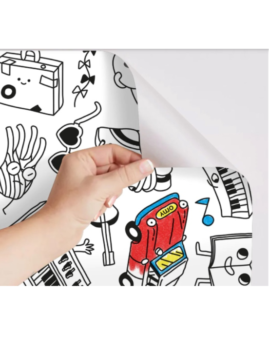 Omy Stick It Αυτοκόλλητο Ρολό Ζωγραφικής Pop ROLLSTICK01