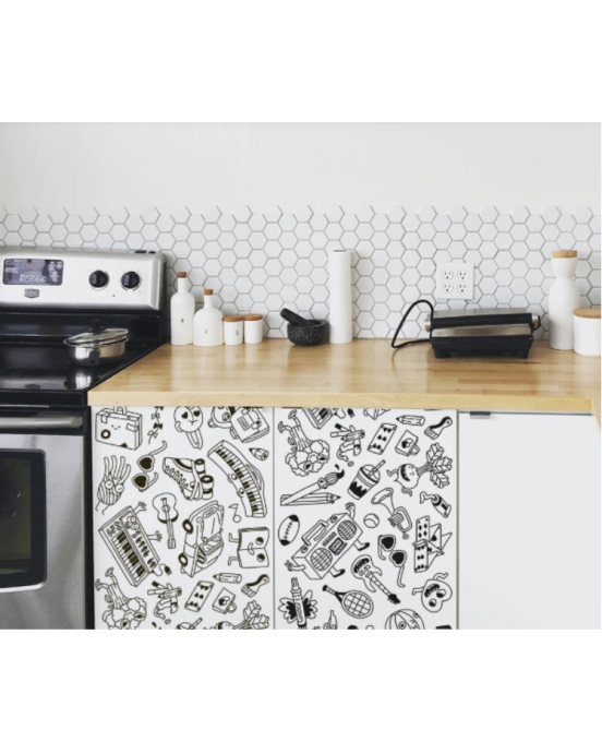 Omy Stick It Αυτοκόλλητο Ρολό Ζωγραφικής Pop ROLLSTICK01