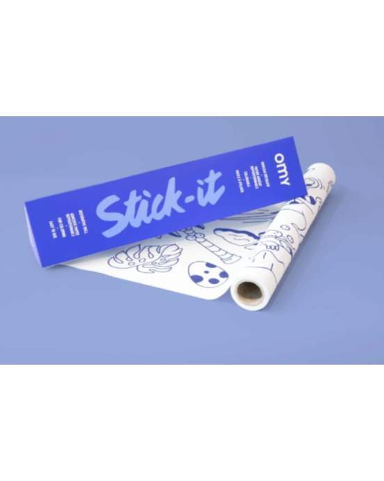 Omy Stick It Αυτοκόλλητο Ρολό Ζωγραφικής Δεινόσαυροι ROLLSTICK04