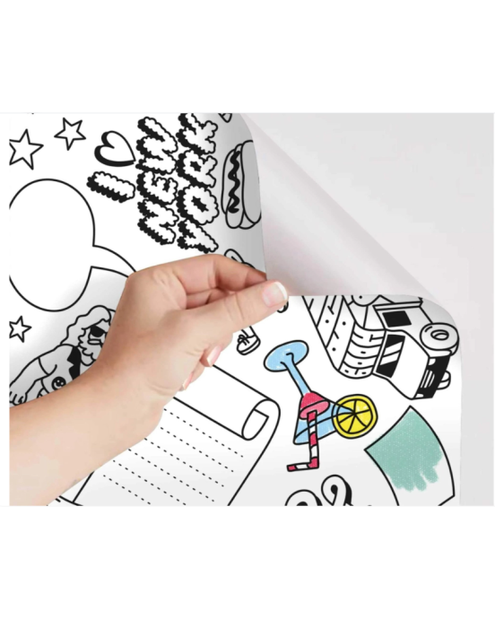 Omy Αυτοκόλλητο ρολό ζωγραφικής Memo Street ROLLSTICK06