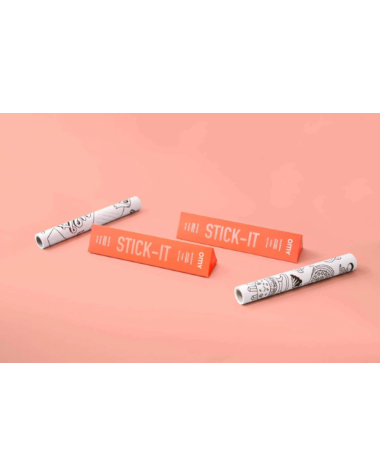 Omy Αυτοκόλλητο ρολό ζωγραφικής Memo Street ROLLSTICK06