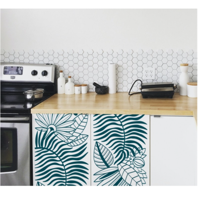 Omy Αυτοκόλλητο Ρολό Ζωγραφικής Tropical ROLLSTICK08