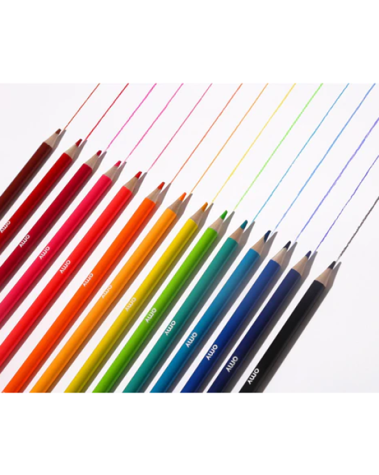 OMY Σετ 16 πολύχρωμων μολυβιών OMY-CRA01