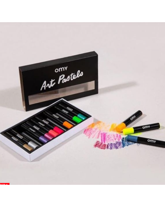 Σετ 12 πολύχρωμων μαρκαδόρων OMY Art Pastels CRA02